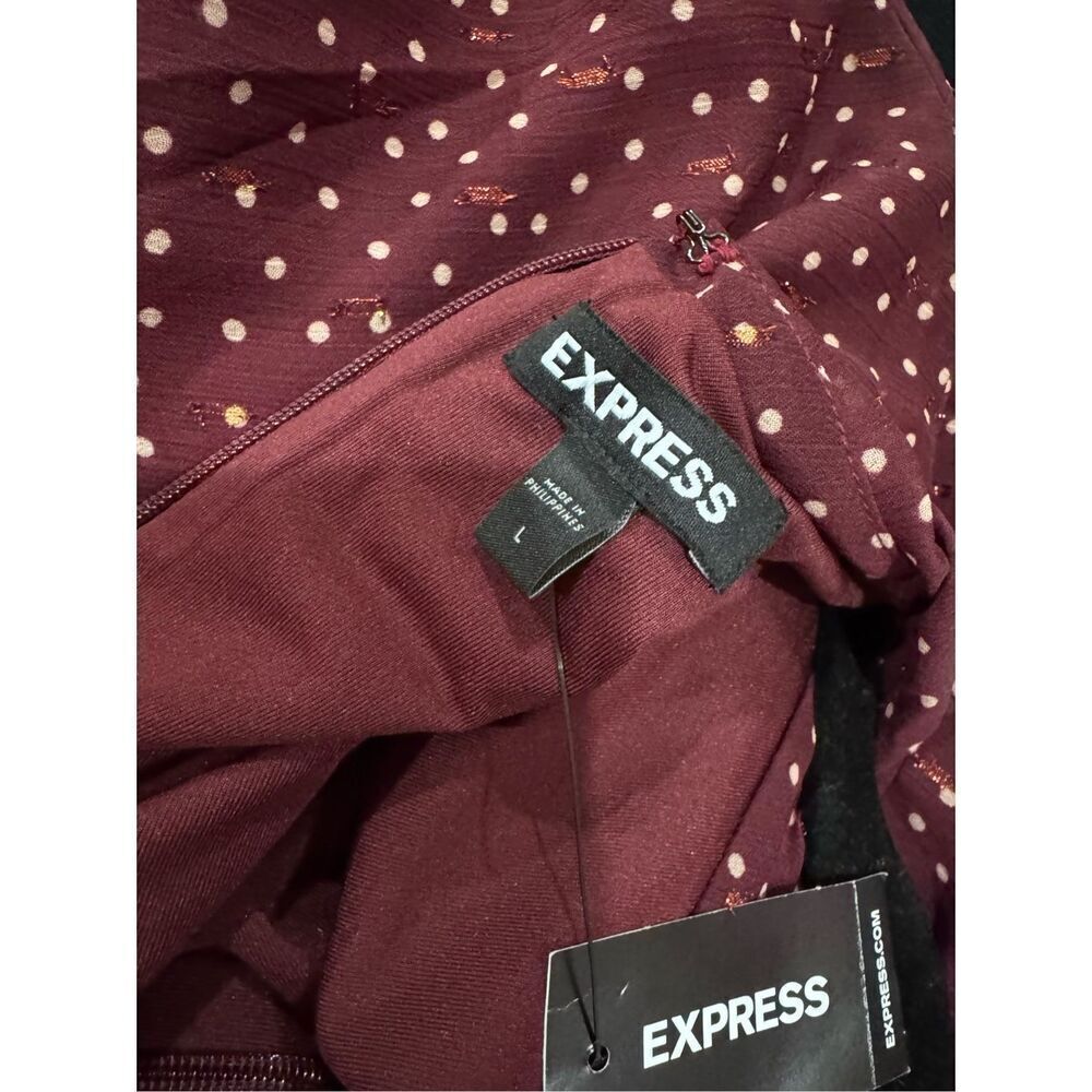 Express sheath dress size large office wear elegant - Picture 7 of 7
